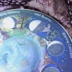 Cottontails Baby Wooden Toys|Wooden season wheel - phases of the moon