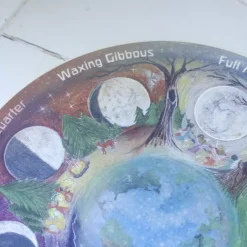 Cottontails Baby Wooden Toys|Wooden season wheel - phases of the moon