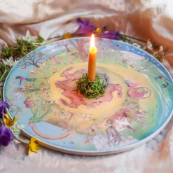 Cottontails Baby Wooden Toys|Wooden season wheel - Spring