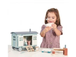 Cottontails Baby Wooden Toys|Wooden Shepherd's Hut