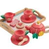 Cottontails Baby Little Kitchen|Wooden Toys|Wooden Tea Tray Set