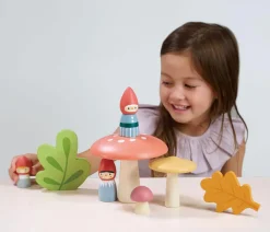 Cottontails Baby Wooden Toys|Woodland Gnome Family